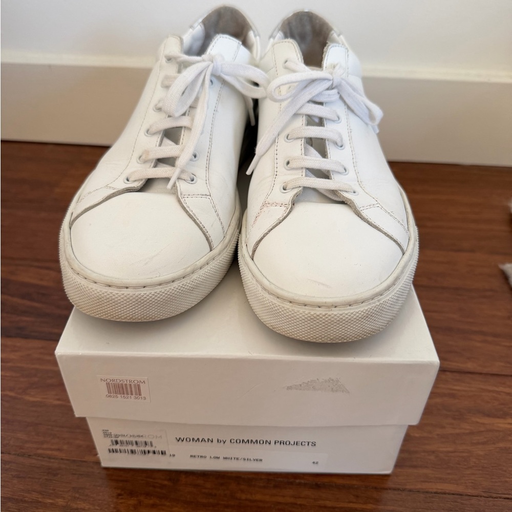 Common Projects Classic White Leather Sneakers